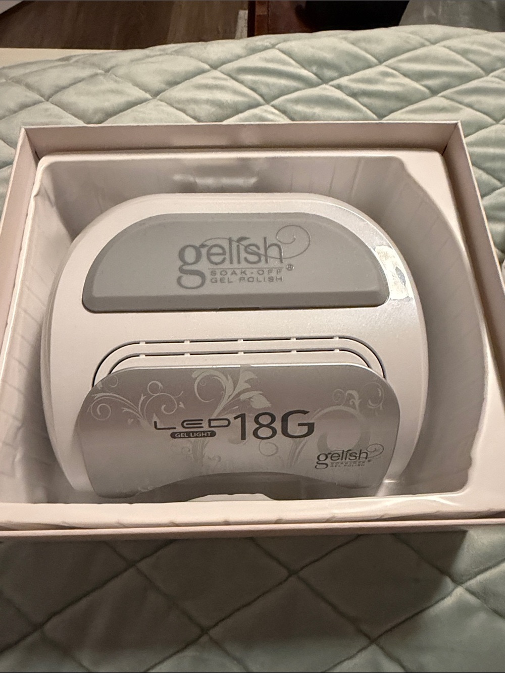 Gelish LED18G White Gel Nail Lamp - Professional LED Gel Light
